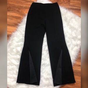 Carlisle Wide Leg Black Flare Pants